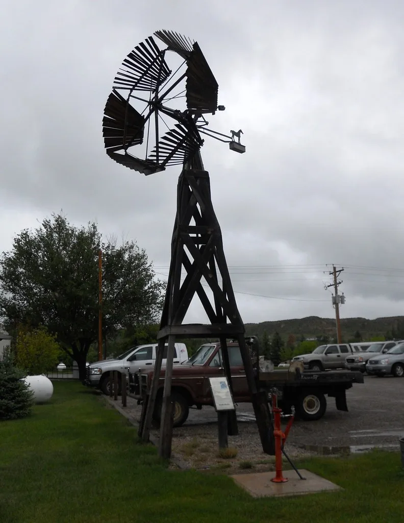 Heritage Dempster windmill in Chugwater