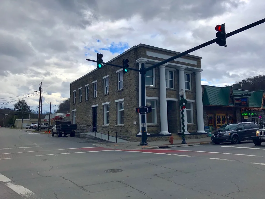 Ancienne Citizens Bank de Bryson City
